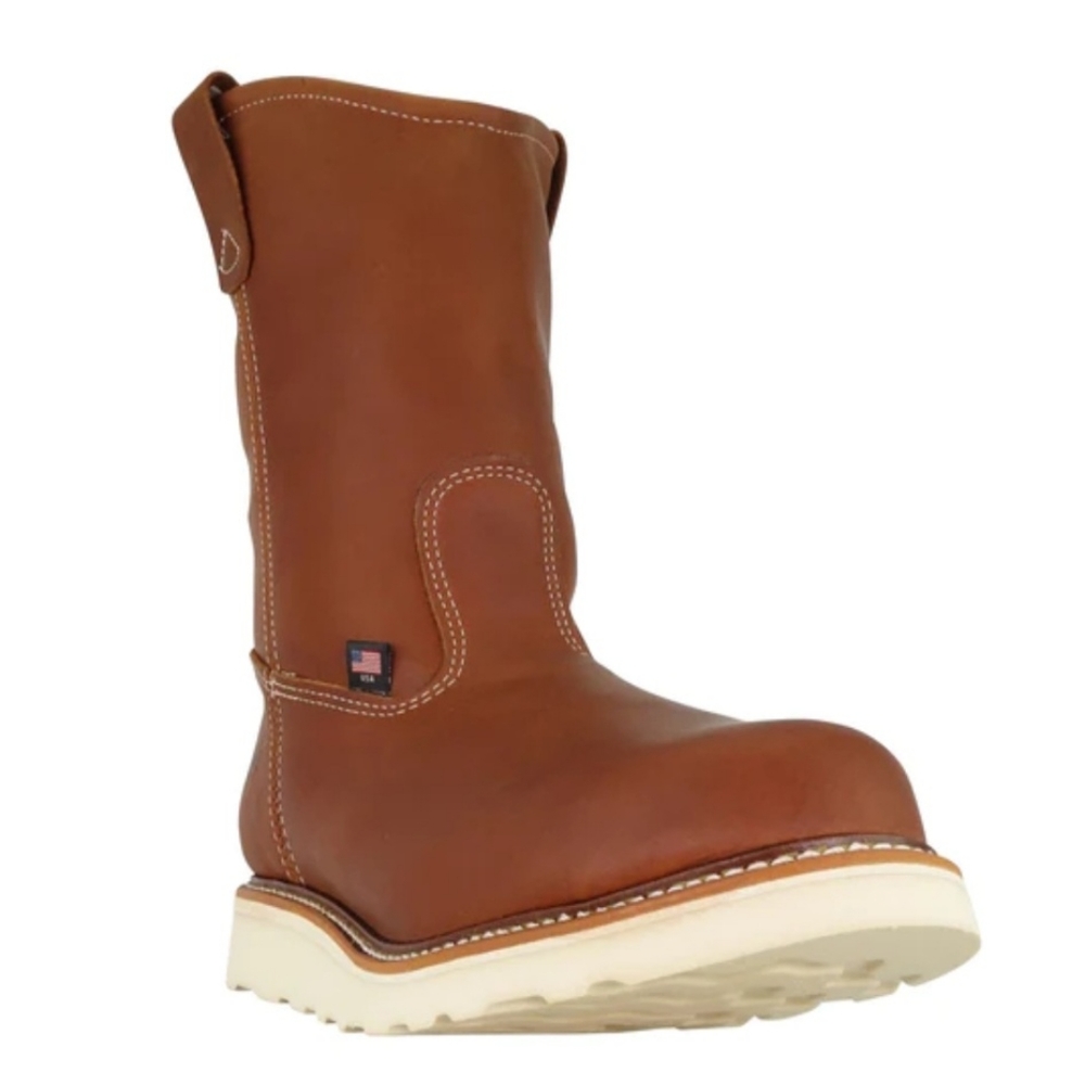 New Thorogood Wellington Wedge Tobacco Steel Toe Safety Work Boot- Size 10.5 - Picture 8 of 9